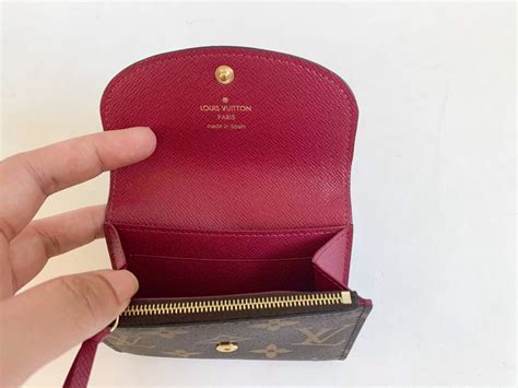 louis vuitton rosalie coin purse